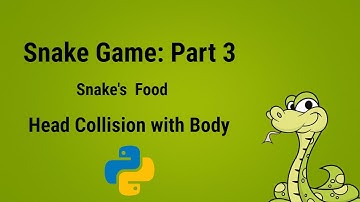 Python Game Programming Tutorial - Snake Game Part3 | Snake