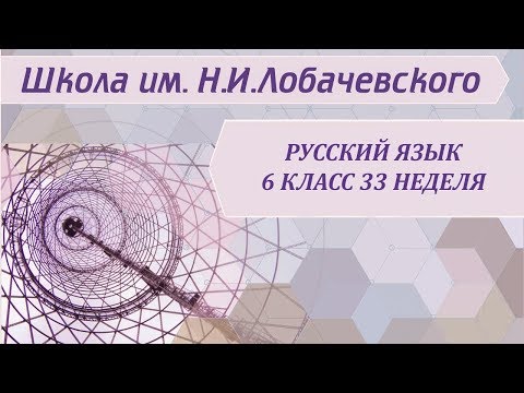 Русский язык 6 класс 33 неделя. Указательные и определительные местоимения