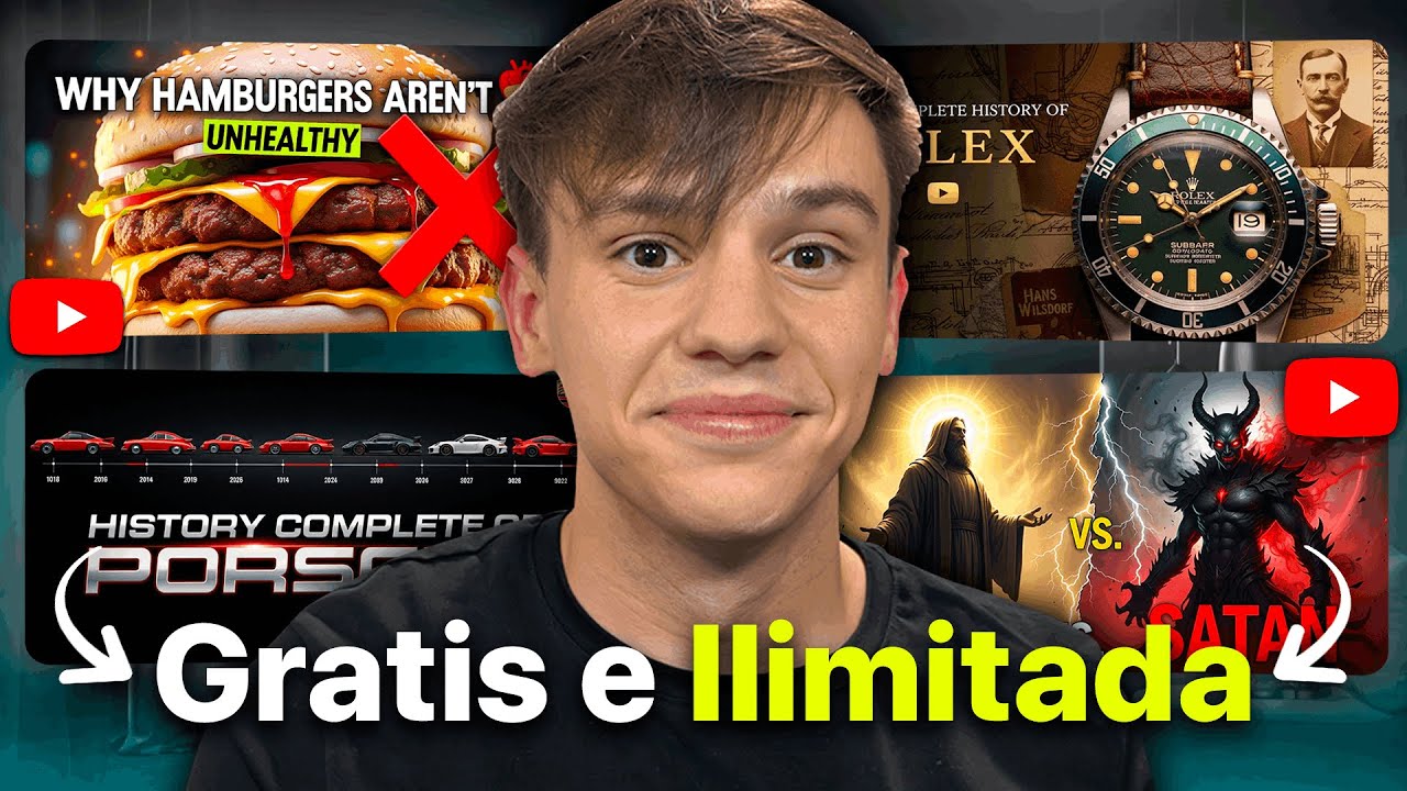 Esta Nueva IA Gratis e Ilimitada Crea MINIATURAS VIRALES en Segundos