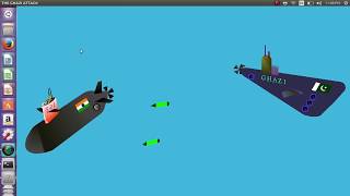 The Ghazi Attack (CG Mini Project, CSE)