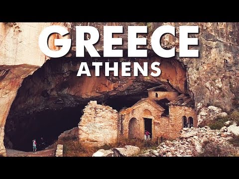 Most People Don't See This Attraction in Athens Greece. Davelis Cave