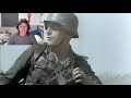 WW2 Eastern front in colour - voiced footage reaction !!!!!