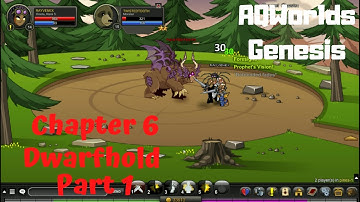 AQWorlds Genesis Series! Dwarfhold Part 1 WALKTHROUGH! AQW