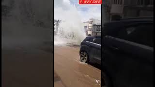 #Shorts || Underground Water Damage || Broken or Leaking Water Line || Broken and Damaged Pipe ||