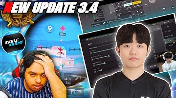 UPDATE 3.4 | 오살 OSAL SENSITIVITY | OSAL SENSITIVITY CODE | OSAL CONTROL CODE | BGMI | PUBGM
