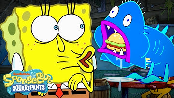 60 MENIT di Krusty Krab... di Malam Hari 🌝 | SpongeBob
