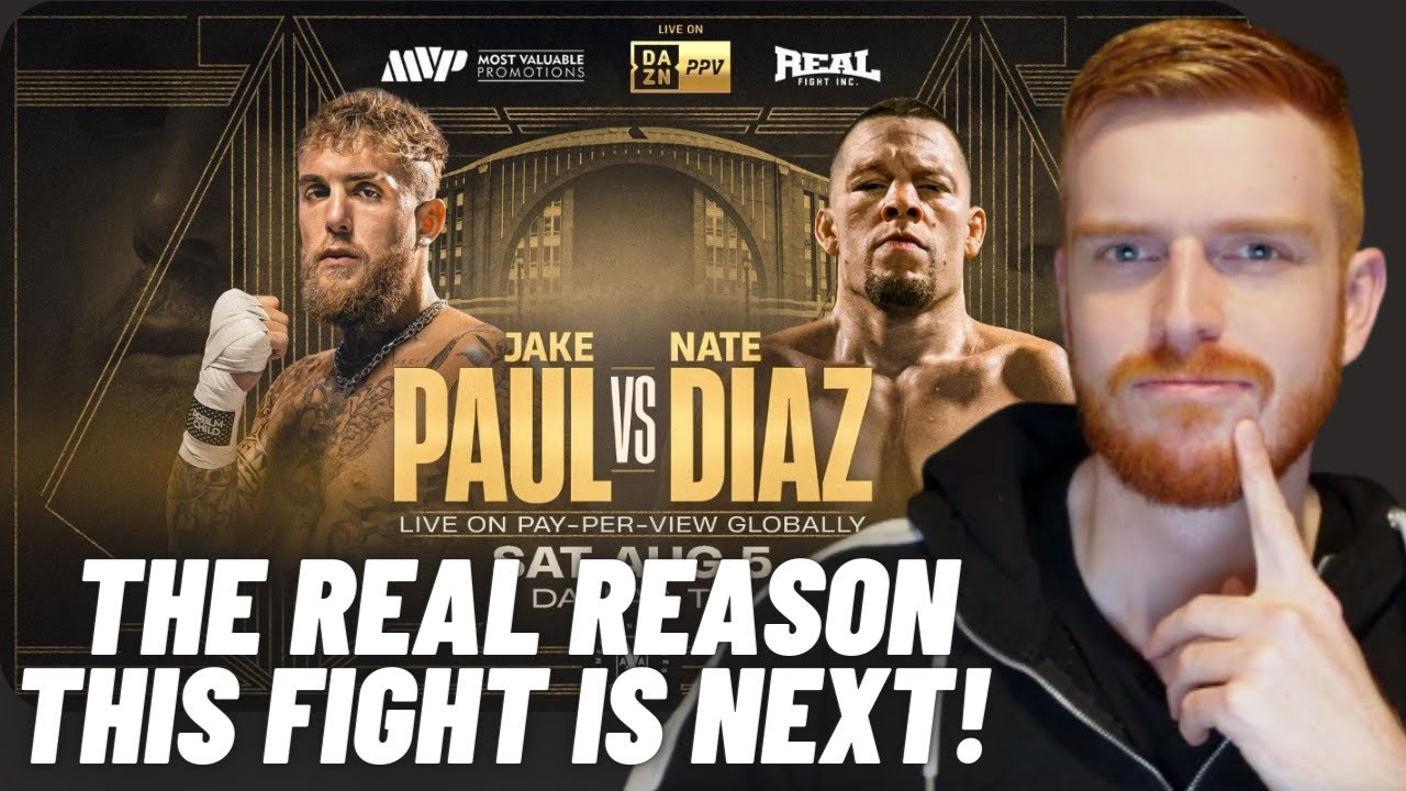 Nate Diaz Vs Paul 08/05/2023 Will Be Alive Free No Cover