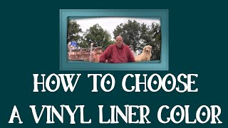 How to Choose your Vinyl Liner Color - Ask the Pool Guy Liner Choice {Legendary Escapes}