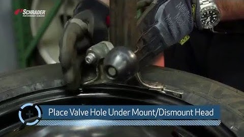 Schrader EZ-sensor - Clamp-in Sensor Removal