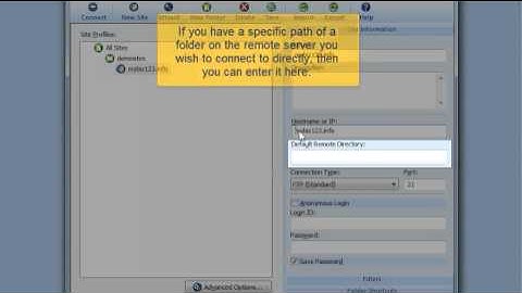 Configuring FTP Voyager