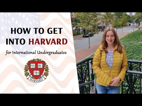 How to apply to Harvard University as an international student