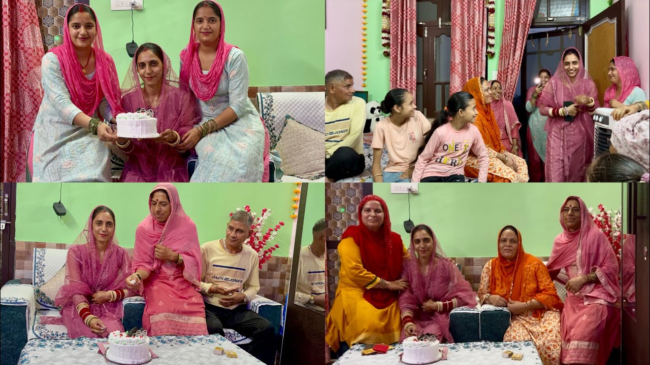ससुराल में पहली बार नयी देवरानी जी का जन्मदिन मनाया 🥰