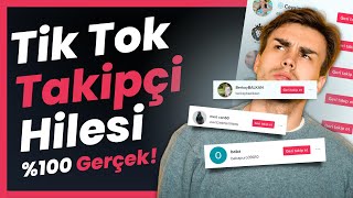 Anında 100000 Tiktok Takipçi Hilesi - 2023 Ti̇ktok Taki̇pçi̇ Hi̇lesi̇