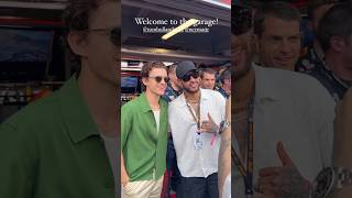 & At The Red Bull Garage In Monaco