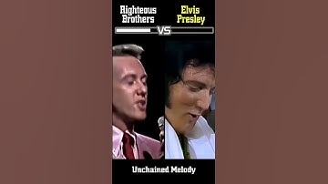 Thumbnail of The Righteous Brothers vs Elvis Presley: Unchained Melody #UnchainedMelody #Elvis #RighteousBrothers