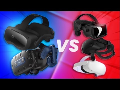 HTC Vive Focus 3 and HTC Vive Pro 2 vs Other VR Headsets! Which Suits You Better?