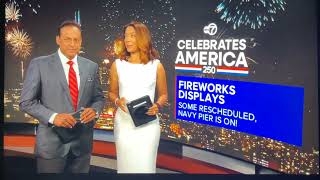WLS ABC 7 Eyewitness News at 10pm Saturday open July 4, 2026