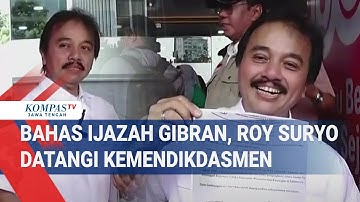 Bahas Ijazah Gibran, Roy Suryo Datangi Kemendikdasmen
