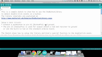 Arduino Tutorial: Kapitel 3.2.2:  "Die OneButton Library"