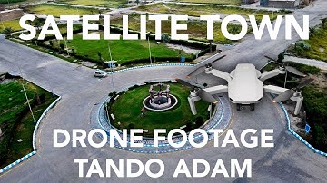 Satellite Town Tando Adam | Drone Footage | DJI Mini 2 Drone
