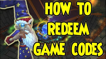 Wizard101 & Pirate101: 🤷HOW TO REDEEM KINGSISLE GAME CODES🤷