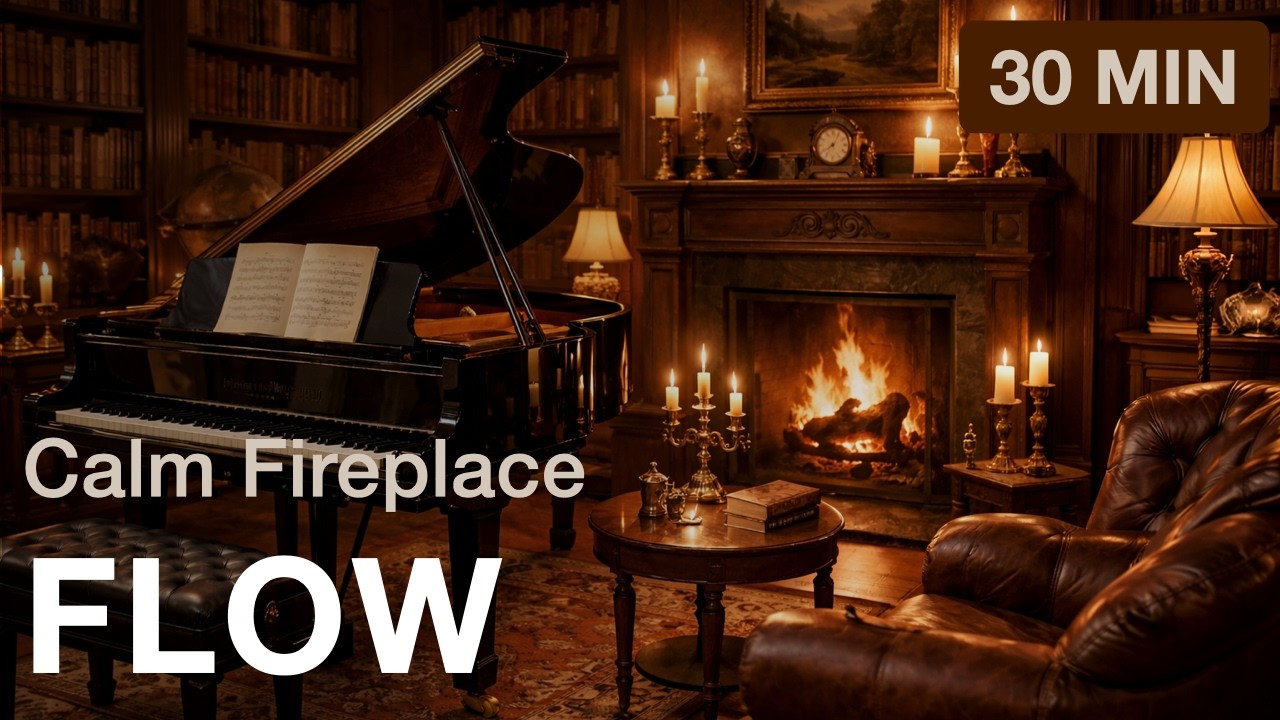 Calm Piano Study Music – Relaxing Focus Music for Studying & Working | Late Night Study