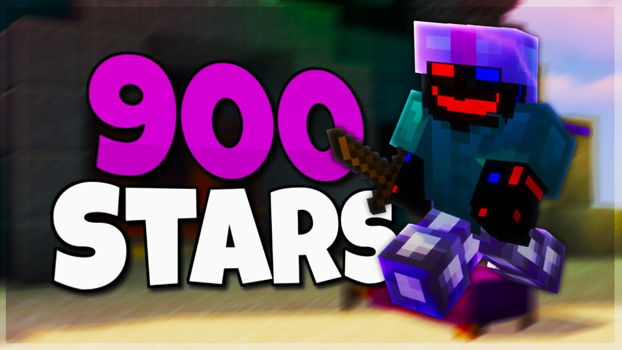 The Noobest Bedwars Player hits 900 Stars.