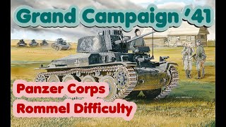 Panzer Corps 25- Crete Naval; Grand Campaign 41, Rommel Difficulty