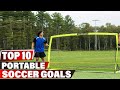 Best Portable Soccer Goal In 2023 - Top 10 New Portable Soccer Goals Review