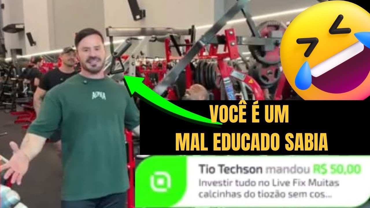 🤣CARIANI RESPONDENDO A LIVE PIX DO TIO TECHSON 
