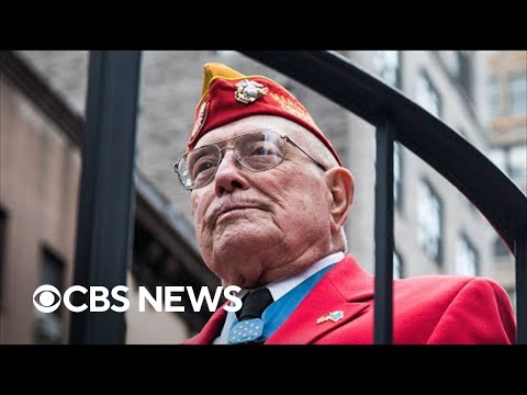 Medal of Honor recipient Hershel "Woody" Williams lies in honor at Capitol | full video