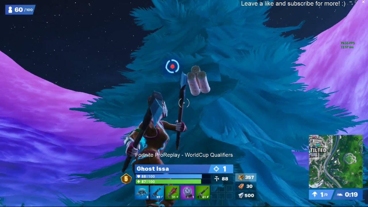 How Issa comes back after fail start in World Cup - Ghost Issa Fortnite Pro Replay / Gameplay