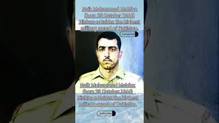 Naik Muhammad Mahfuz born 25 October 1944nishanehaider The Highest Military Award Of Pakistan