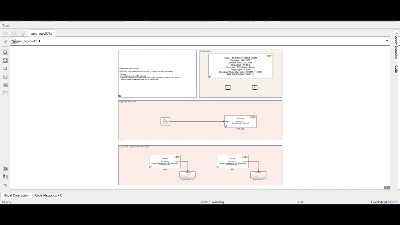 Problem Issue MPC5744P MATLAB Simulink 2020 and S32 Design Studio for ...