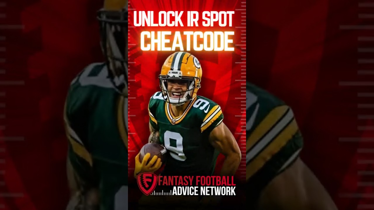 Fantasy IR Cheat Code: Max Your Roster NOW! #shorts #fantasyfootball #nfl #football #nflfootball