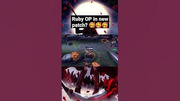 Ruby Ultimate + Flicker OP? #ruby #mobilelegends #shorts