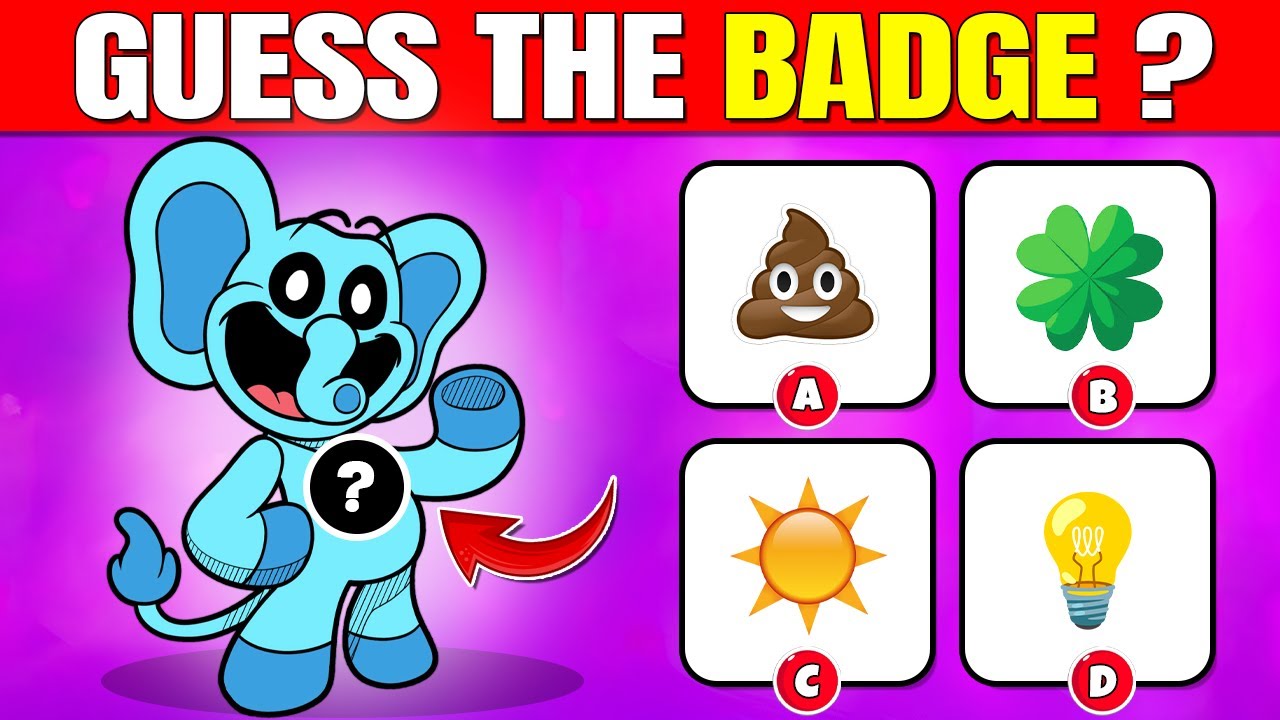 Guess The MONSTER VOICE By EMOJI| Smiling Critters, Garten of Banban 6, POPPY PLAYTIME CHAPTER 3