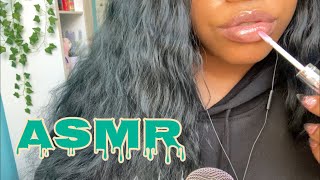 Asmr Mouth Sounds Up Close Lipgloss Application Whispers Lip Smacking & Tingly Kisses