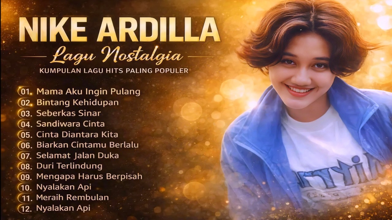Nike Ardilla Full Album - The Best Of Nike Ardilla Lagu Indonesia lama Populer pop 80an-90an