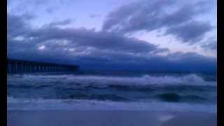 www.PensacolaSurf.com Monday sunrise surf report.