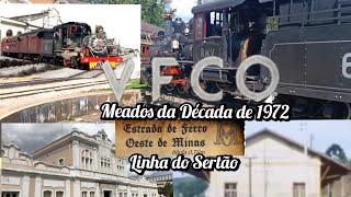Meados da Década de 1972 | VFCO COMPLEXO FERROVIÁRIO ( RMV ) Locomotiva Baldwin 68 