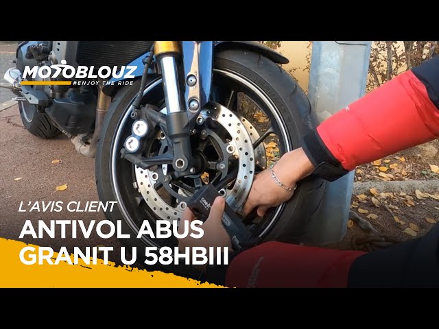 Chaîne antivol pour moto ABUS 12KS120 pour GRANIT Detecto 8077