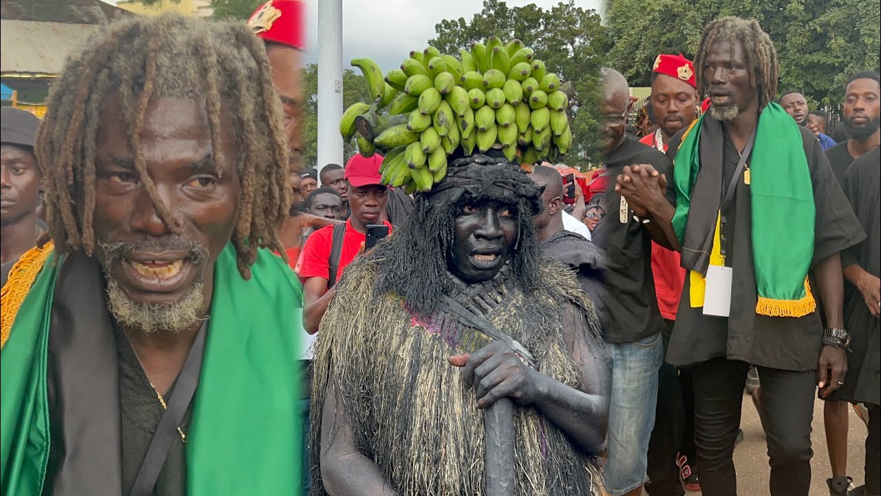 SPIRITO LION KING STORMS ASANTEHENEMAA ONE WEEK OBSERVATION AT MANHYIA 