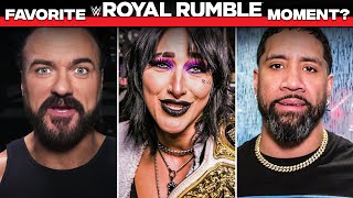 Superstars share their favorite Royal Rumble moments