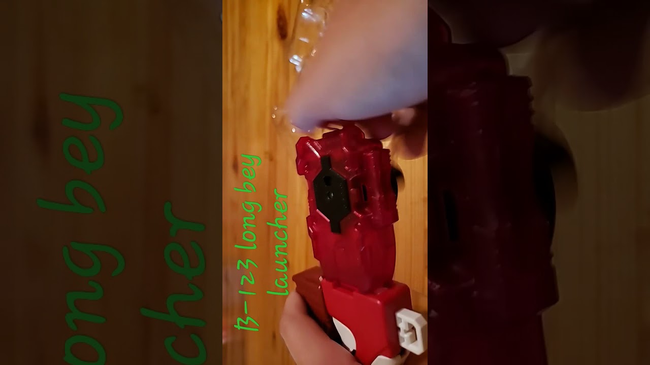 Takara tomy beyblade burst b-123 long bey launcher set unboxing