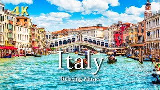 【4K】ヨーロッパ・イタリアの絶景ピアノのリラックス音楽と美しい大自然の景色Italy