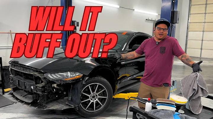 WILL IT BUFF OUT? Ford Mustang *deep scratches* | EPISODE #1