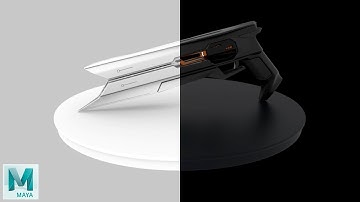 Hand Canon || 3d Model || Maya #3dmodelling #3danimation