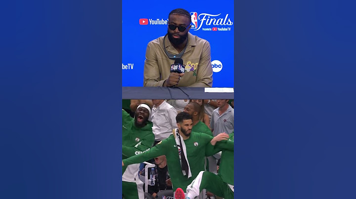 Jaylen Brown Breaks Down His Poster Jam in 2024 Finals Game 3 I June 12, 2024 #nbafinals2024
