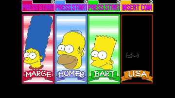 The Simpsons - (Arcade 1991) - 3 Player Co-Op
